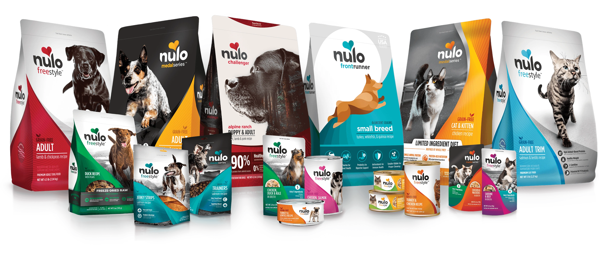 compilation of Nulo products